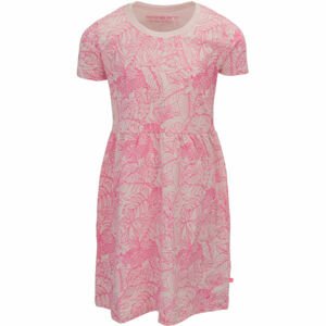 ALPINE PRO MANISHO Dívčí šaty, růžová, velikost 116-122