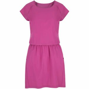 LOAP UMBRIA Dámské outdoorové šaty, růžová, velikost