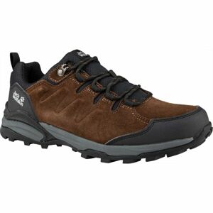 Jack Wolfskin MTN GOAT LOW M Pánská outdoorová obuv, hnědá, velikost 40.5