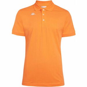 Kappa LOGO DIRK MSS Pánské polo, oranžová, velikost M