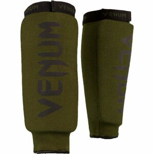 Venum KONTACT SHIN GUARDS Chrániče holení, khaki, velikost