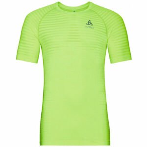Odlo ESSENTIAL SEAMLESS SS Pánské tričko s krátkým rukávem, zelená, velikost XL