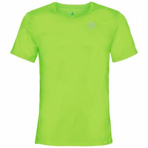 Odlo T-SHIRT S/S CREW NECK ELEMENT LIGHT Pánské tričko, světle zelená, velikost XL