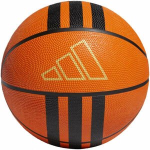 adidas 3-STRIPES RUBBER X2 Basketbalový míč, oranžová, velikost