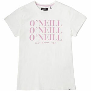 O'Neill LG ALL YEAR SS T-SHIRT Dívčí tričko, bílá, velikost 152