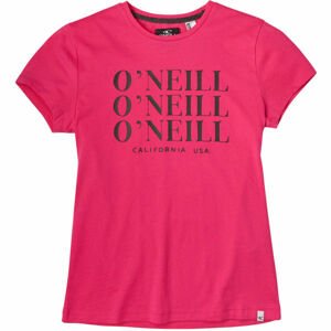 O'Neill LG ALL YEAR SS T-SHIRT Dívčí tričko, růžová, velikost 152
