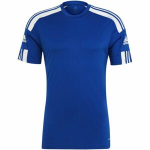 adidas SQUAD 21 JSY SS Pánský fotbalový dres, modrá, velikost XXL