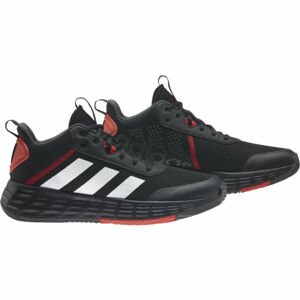 adidas OWNTHEGAME 2.0 Pánská basketbalová obuv, černá, velikost 45 1/3