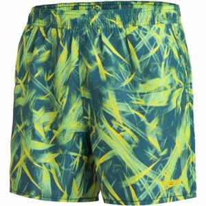 Speedo PRINTED LEISURE 16 WATERSHORT Pánské šortky, zelená, velikost XXL