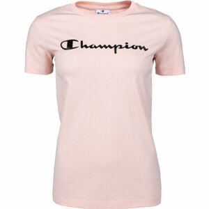 Champion CREWNECK T-SHIRT Dámské tričko, růžová, velikost S