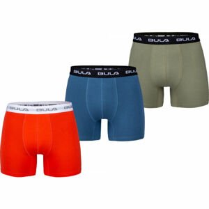 Bula 3PK BOXER Pánské boxerky, khaki, velikost M