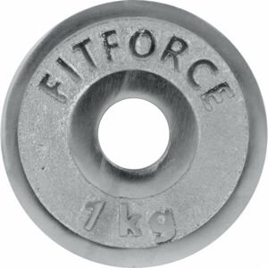 Fitforce PLC 1KG 30MM Nakládací kotouč, černá, velikost OS