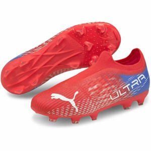Puma ULTRA 3.3 FG/AG JR Dětské kopačky, červená, velikost 28