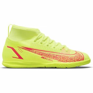 Nike JR MERCURIAL SUPERFLY 8 CLUB IC Dětské sálovky, žlutá, velikost 35.5