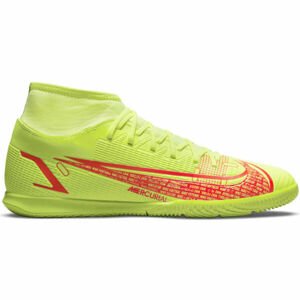 Nike MERCURIAL SUPERFLY 8 CLUB IC Pánské sálovky, žlutá, velikost 42.5