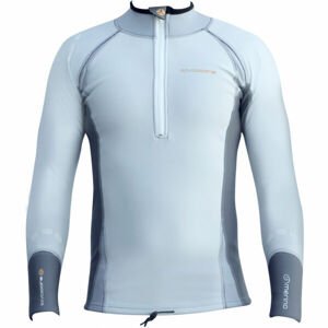 LAVACORE LC ELITE SHIRT LONG SLEEVE Top s merinem pro vodní sporty, šedá, velikost ML