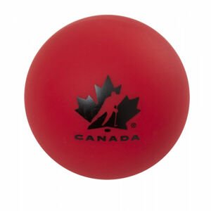 HOCKEY CANADA HOCKEY BALL HARD Hokejbalový balónek, červená, velikost UNI