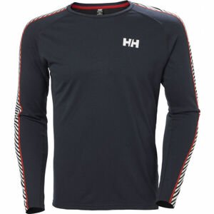 Helly Hansen LIFA ACTIVE STRIPE CREW Pánské funkční triko, tmavě modrá, velikost