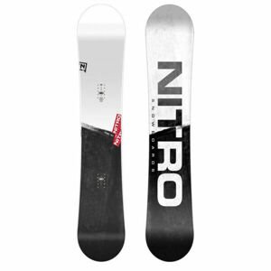 NITRO PRIME RAW Pánský snowboard, černá, velikost 158