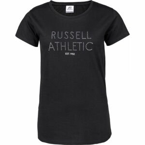 Russell Athletic S/S TEE Dámské tričko, černá, velikost