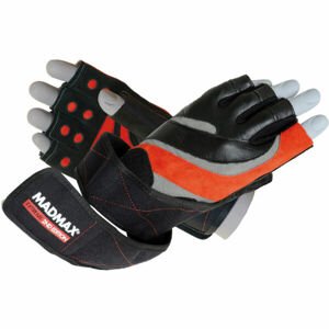 MADMAX EXTREME 2nd EDITION Fitness rukavice, černá, velikost XXL