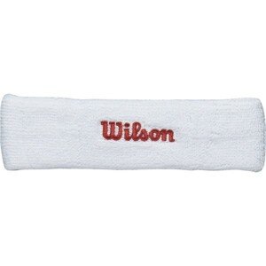 Wilson HEADBAND Čelenka, bílá, velikost UNI