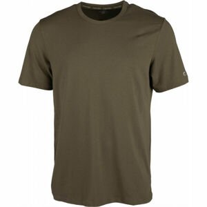 Calvin Klein S/S CREW NECK Pánské tričko, khaki, velikost M