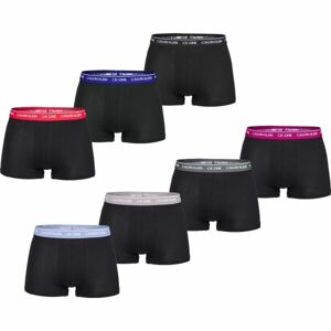 Calvin Klein TRUNK 7PK Pánské boxerky, černá, velikost S