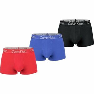 Calvin Klein TRUNK 3PK Pánské boxerky, červená, veľkosť M