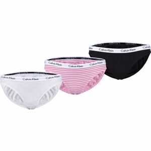 Calvin Klein 3PK BIKINI Dámské kalhotky, šedá, velikost XS