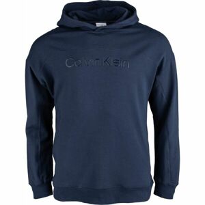 Calvin Klein L/S HOODIE Pánská mikina, tmavě modrá, veľkosť S