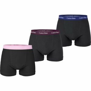 Calvin Klein 3 PACK LO RISE TRUNK Pánské boxerky, černá, velikost XL