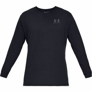 Under Armour SPORTSTYLE LEFT CHEST Pánské triko, černá, veľkosť XL