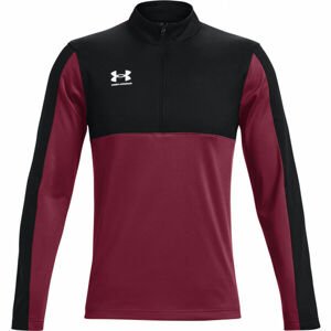 Under Armour CHALLENGER MIDLAYER Pánské triko, vínová, veľkosť XXL