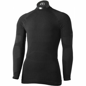 Mico LONG SLEEVES R/NECK SHIRT PRIMALOFT Pánské termo triko, černá, veľkosť 2