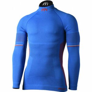 Mico LONG SLEEVES MOCK NECK SHIRT M1 Pánské termo triko, modrá, velikost III