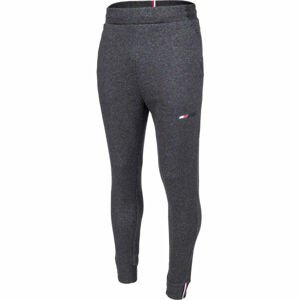 Tommy Hilfiger LOGO FLEECE PANT Pánské tepláky, tmavě šedá, velikost S