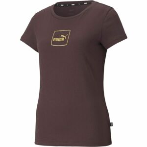 Puma HOLIDAY TEE Dámské triko, vínová, velikost