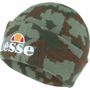 ELLESSE VELLY CAMO BEANIE Zimní čepice, khaki, veľkosť UNI