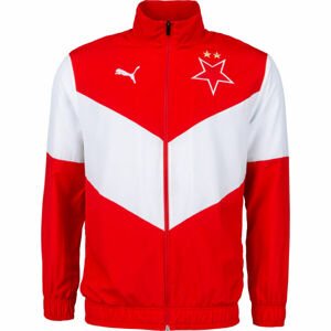 Puma SKS PREMATCH JACKET Pánská fotbalová bunda, červená, velikost XXL