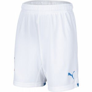 Puma SKS HOME SHORTS JR Chlapecké fotbalové kraťasy, bílá, velikost 140