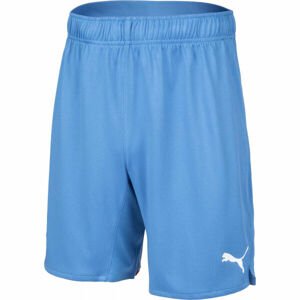 Puma SKS AWAY SHORTS PROMO SIL Pánské fotbalové kraťasy, světle modrá, velikost XXL