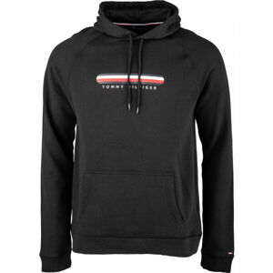 Tommy Hilfiger OH HOODIE Pánská mikina, černá, velikost S