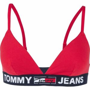 Tommy Hilfiger TRIANGLE BRALETTE UN Dámská podprsenka, červená, velikost L