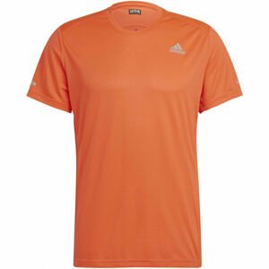adidas RUN IT TEE Pánské běžecké tričko, červená, velikost S