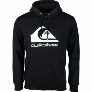 Quiksilver BIG LOGO HOOD Pánská mikina, černá, velikost XXL