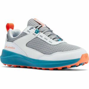 Columbia YOUTH HATANA WATERPROOF Dětská turistická obuv, šedá, velikost 35