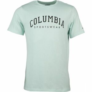 Columbia CSC SEASONAL LOGO TEE Pánské tričko s krátkým rukávem, světle modrá, velikost M