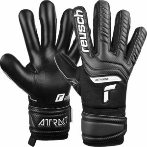 Reusch ATTRAKT INFINITY Fotbalové rukavice, černá, velikost