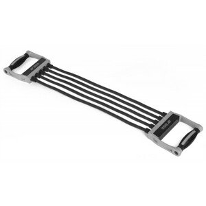 Aress CHEST EXPANDER CHEST EXPANDER - Posilovací expander s gumovými lany, černá, velikost UNI